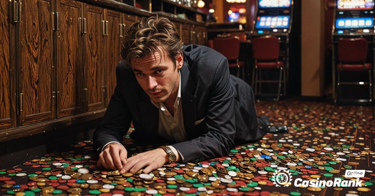Pijany napad w kasynie: Mężczyzna drzemie w szafie po włamaniu